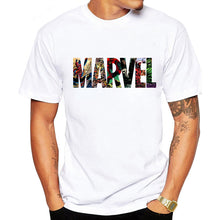 Load image into Gallery viewer, LUSLOS 2019 Men's Casual Marvel Printed T Shirt Fashion Streetwear O-Neck Male Tshirt Man T-shirt Tee Top camiseta masculina