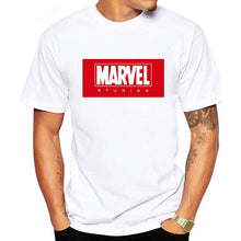 Load image into Gallery viewer, LUSLOS 2019 Men's Casual Marvel Printed T Shirt Fashion Streetwear O-Neck Male Tshirt Man T-shirt Tee Top camiseta masculina